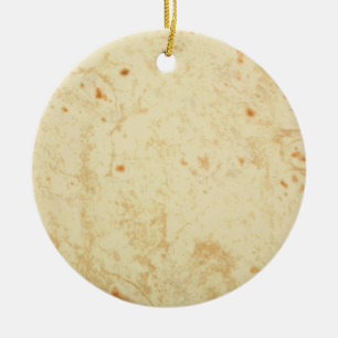 toppen färska tortilla struktur masa bueno julgransprydnad keramik