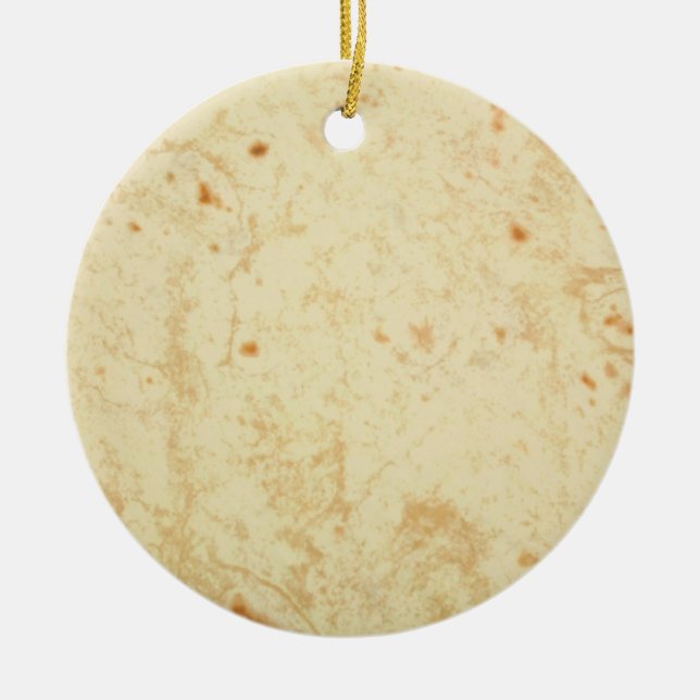 toppen färska tortilla struktur masa bueno julgransprydnad keramik (Framsidan)
