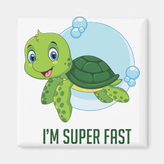 Toppen fast Turtle Magnet