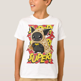 Toppen Fladdermus Burrito Pun T Shirt