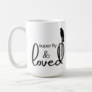 Toppen Fly (med Red-Winged Blackbird) Kaffemugg