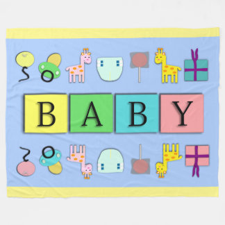 Toppen för Blanket/för baby för Fleecefilt