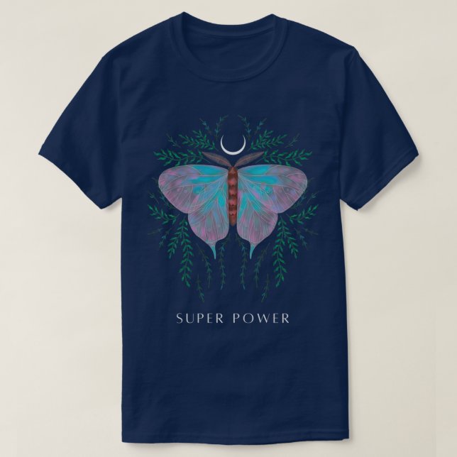 Toppen för fjäril-design och illustration t shirt (Design framsida)