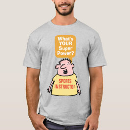 Toppen för sportinstruktör t shirt