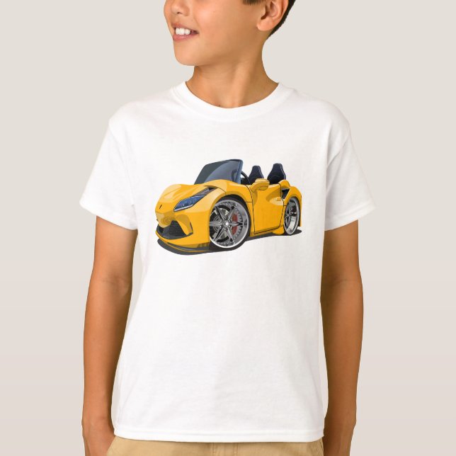 toppen för tecknad t shirt (Framsida)