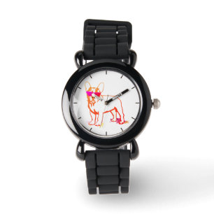 Toppen Frenchie Bulldog Armbandsur