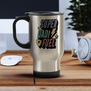 Toppen Fuel SuperPappa Roligt Tecknad Anpassningsb Resemugg