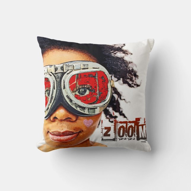Toppen Funky Zoom Pillow! Kudde (Framsida)