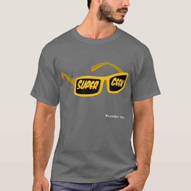 Toppen Geek T-shirt (Framsida)