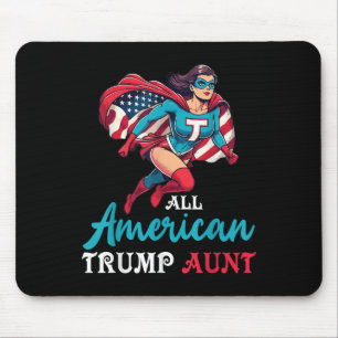 Toppen Girl All American Trump Moster Patriotic Musmatta