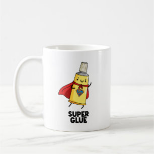 Toppen Glue Funny Toppen Hero Pun Kaffemugg