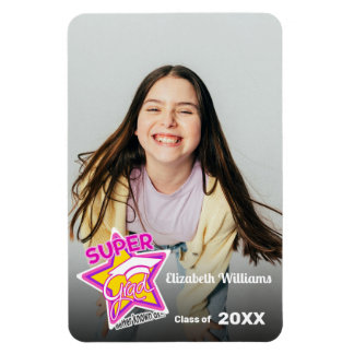 Toppen Grad Rosa - Editable Studenten Magnet
