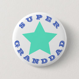 TOPPEN GRANDDAD - knapp för Big Teal Star
