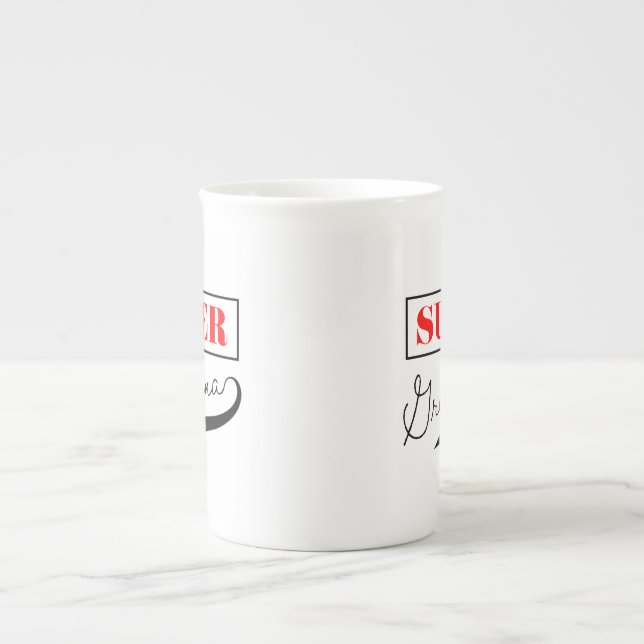 Toppen Grandma Benporslin Mugg (Framsidan)