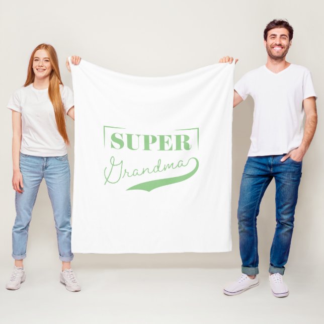 Toppen Grandma Fleecefilt (På plats)