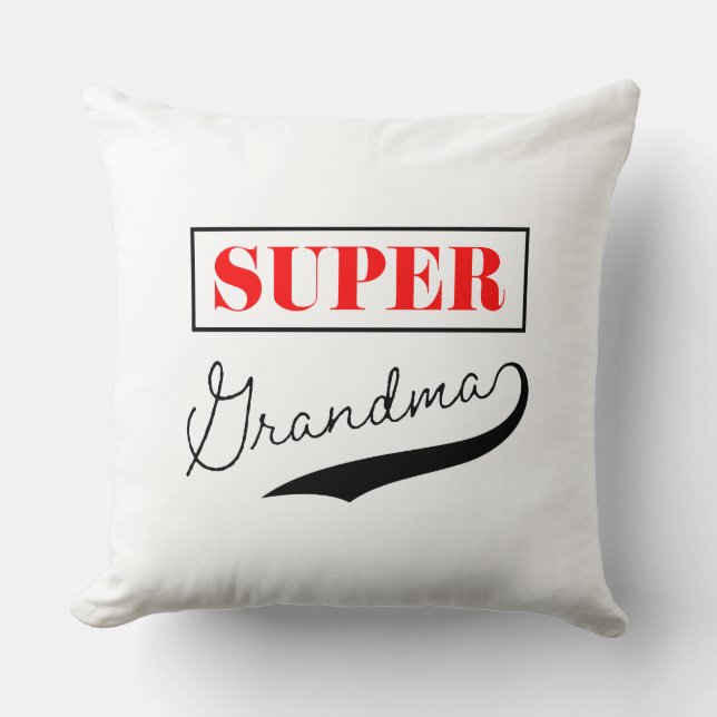 Toppen Grandma Kudde (Framsida)
