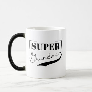 Toppen Grandma Magisk Mugg