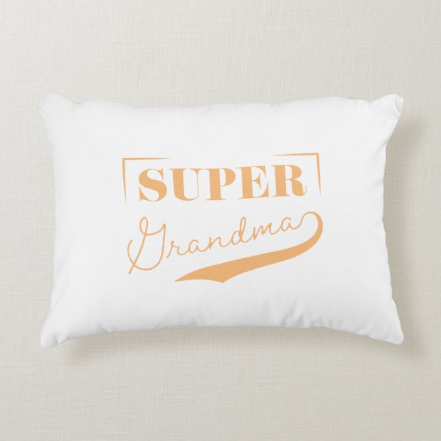 Toppen Grandma Prydnadskudde (Framsidan)