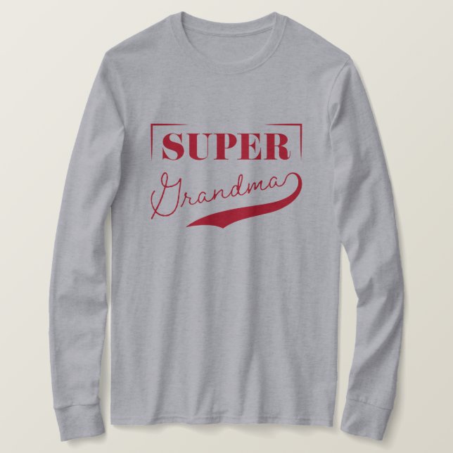 Toppen Grandma T Shirt (Design framsida)