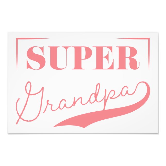 Toppen Grandpa Fototryck (Framsidan)