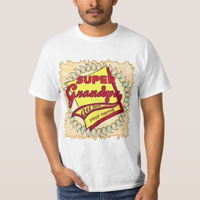 Toppen Grandpa T Shirt (Framsida)