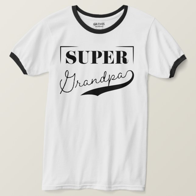 Toppen Grandpa T Shirt (Design framsida)