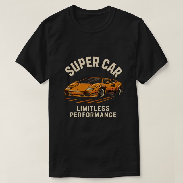 Toppen - gränslösa prestanda t shirt (Design framsida)
