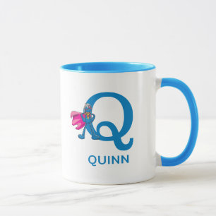 Toppen Grover Lägg till ditt namn och Monogram Q Mugg