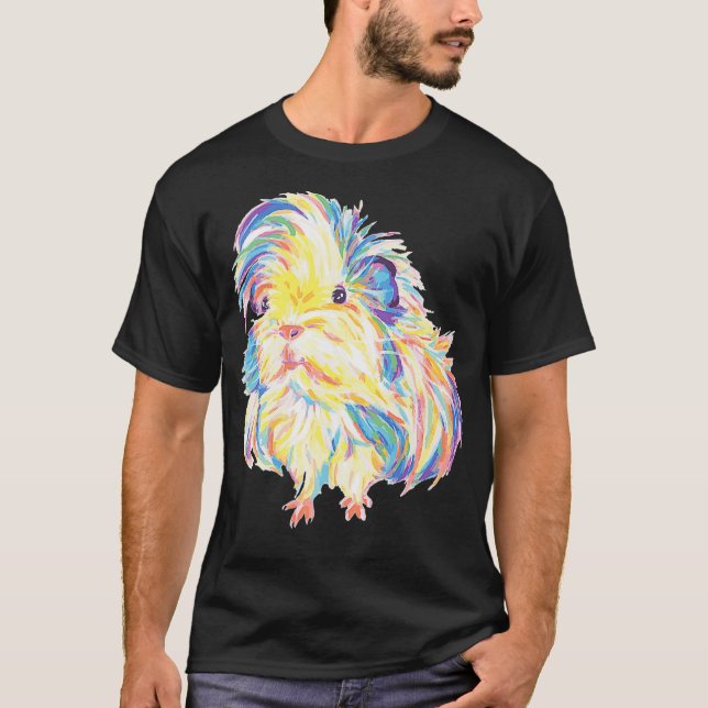 Toppen gullguinea gris Premium T Shirt (Framsida)