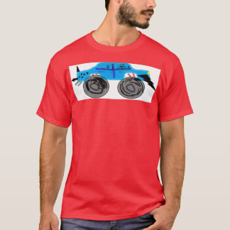 toppen gullmonstret lastbil t shirt