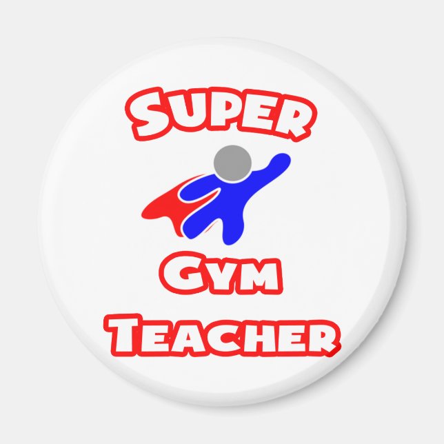 Toppen Gym Teacher Magnet (Framsidan)