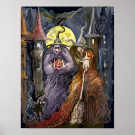 * Toppen halloween witchs * Poster
