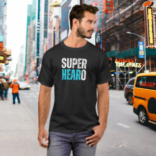 Toppen Hearo - Döv / Cochlear Implant Awareness T Shirt