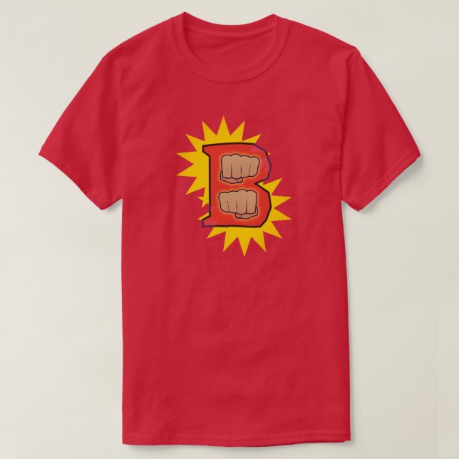 Toppen Hero ’B’ Insignia T Shirt (Design framsida)