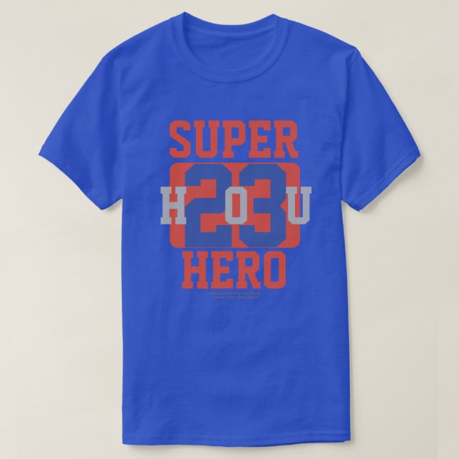 TOPPEN HERO CUSTOMIZE UR FAVORITE PLAYER # T-Shirt (Design framsida)