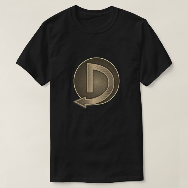 Toppen Hero ’D’ Insignia T Shirt (Design framsida)