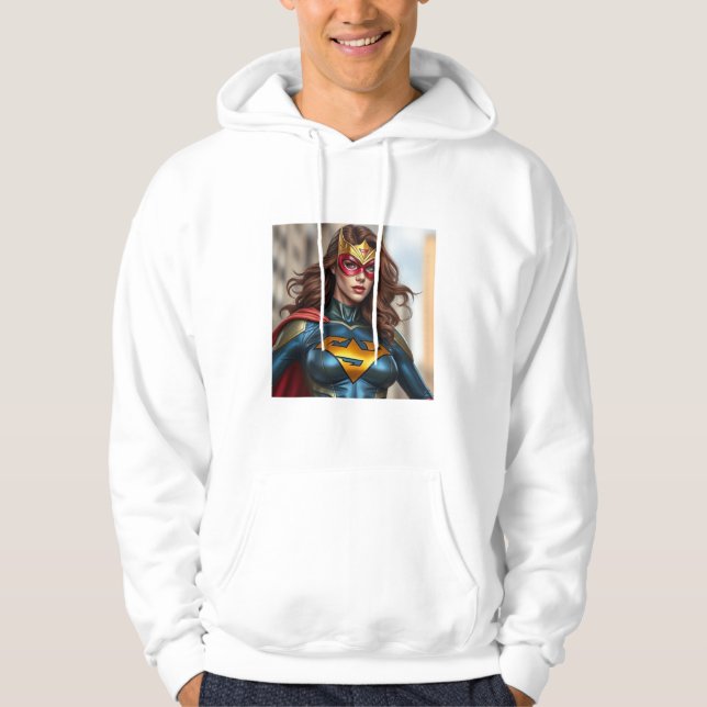TOPPEN HERO DAM HOODIE (Framsida)