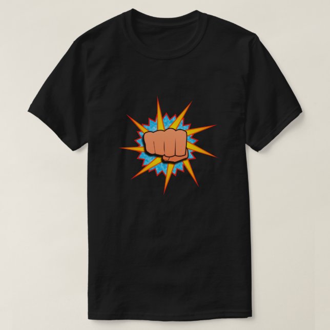 Toppen Hero Fist Insignia T Shirt (Design framsida)