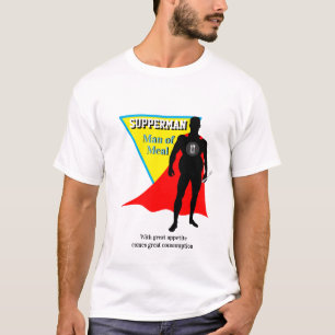 Toppen Hero Foodie LEVERMAN MAN AV Novelty AV MEL T Shirt