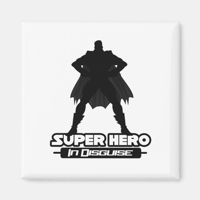 Toppen Hero in Disguise Magnet (Framsidan)