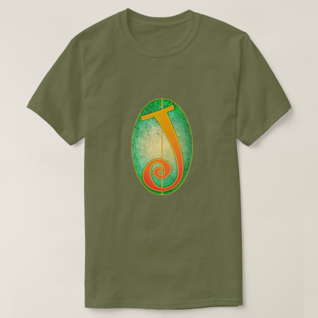 Toppen Hero ’J’ Insignia T Shirt (Design framsida)