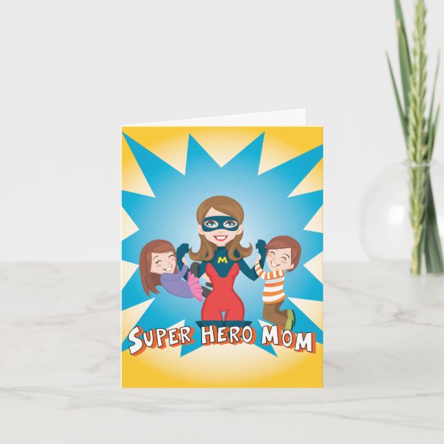 Toppen Hero Mamma Kort (Framsida)