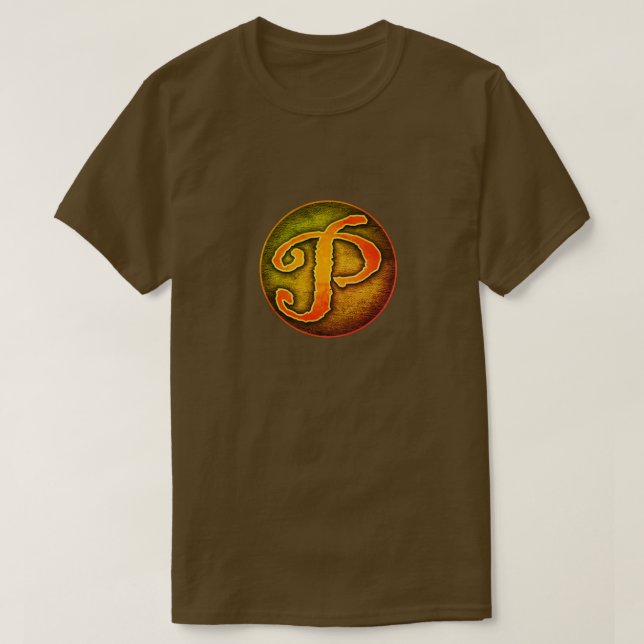 Toppen Hero "P" Insignia T Shirt (Design framsida)