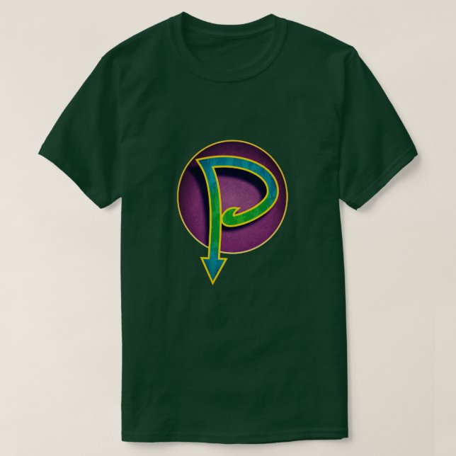 Toppen Hero "P" Insignia T Shirt (Design framsida)