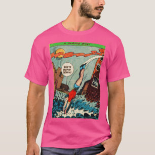 Toppen Hero Rädding Action Gamla tecknader estetis T Shirt