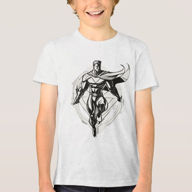 Toppen Hero t-skjorta T Shirt (Framsida)