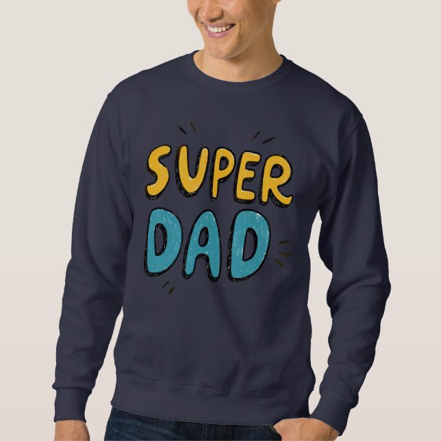 Toppen Hero Tee - den sista Far-dagen Lång Ärmad Tröja (Framsida)
