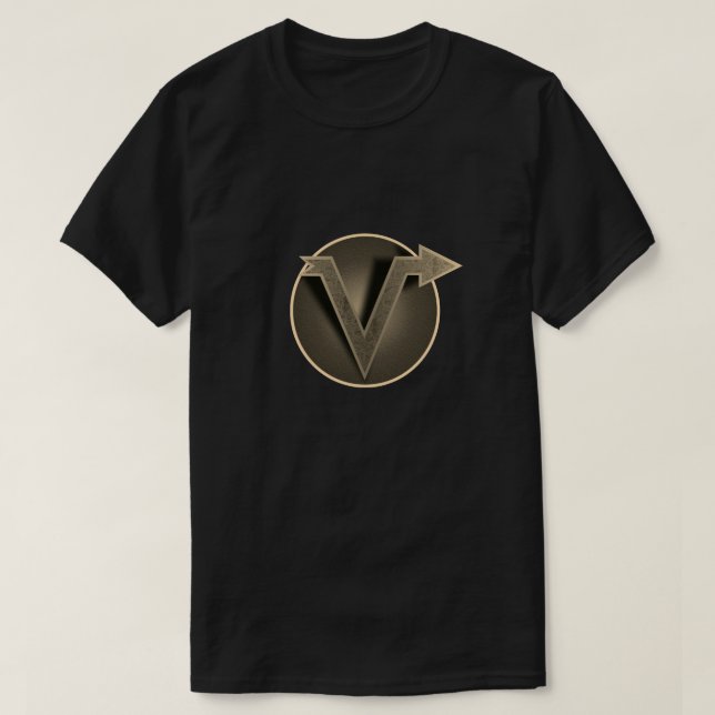 Toppen Hero ’V’ Insignia T Shirt (Design framsida)