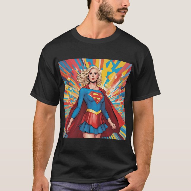 Toppen Hero Women's T-Shirt - Strömsymbol och C (Framsida)