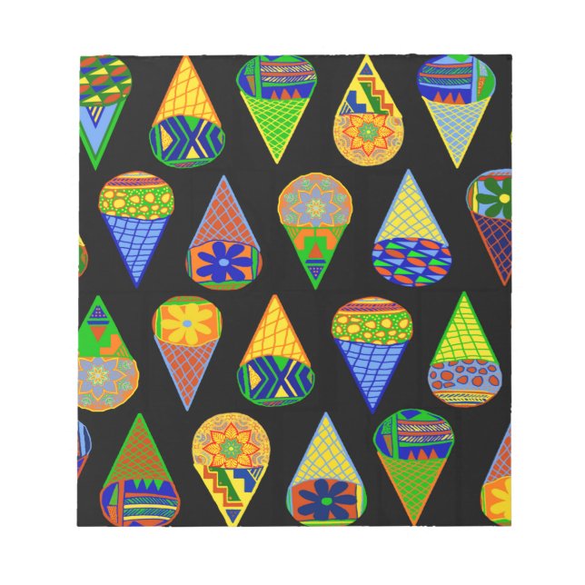 Toppen Heroes Ice Cream Cones Anteckningsblock (Framsida)